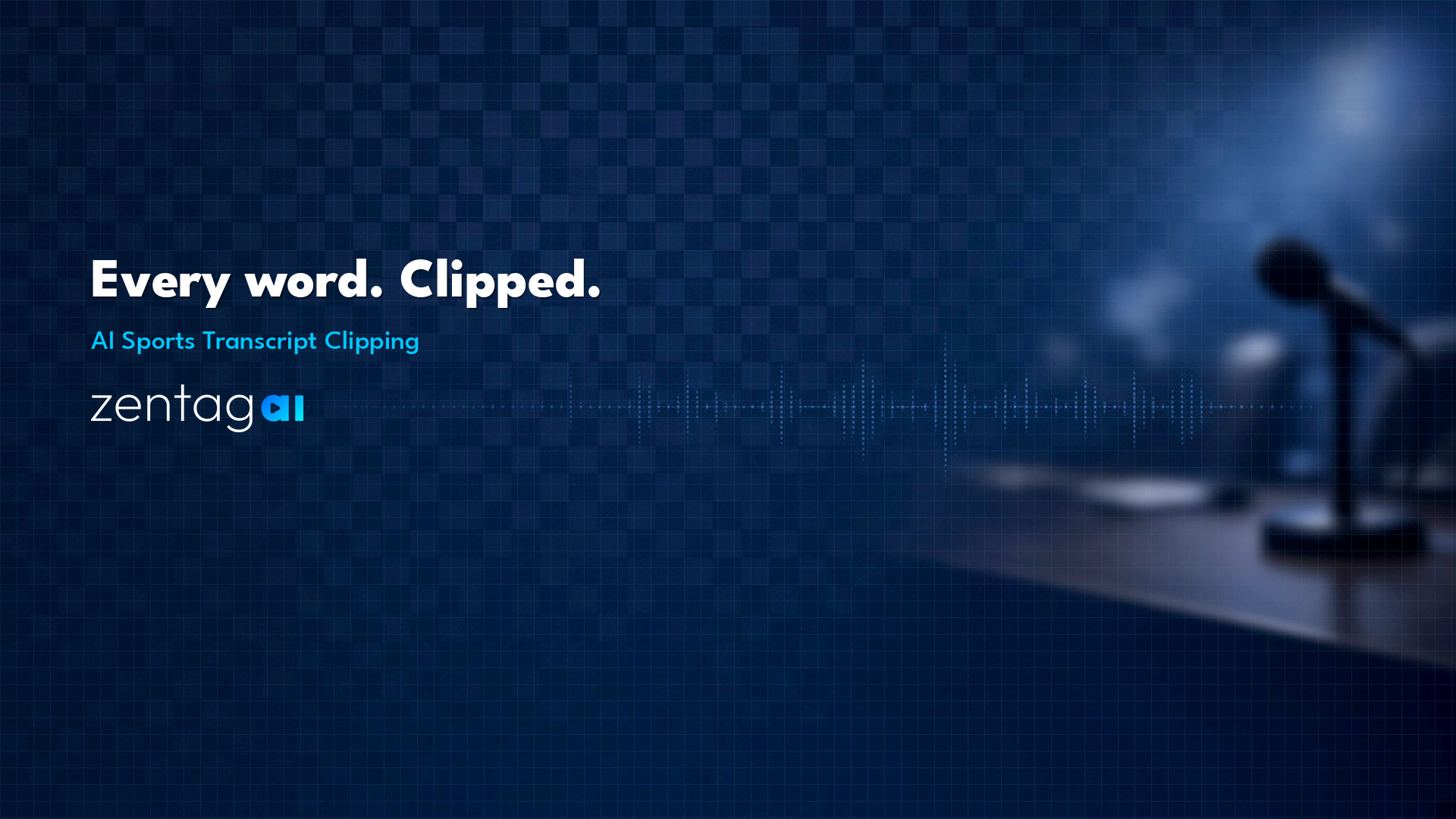AI Sports Transcript Clipping